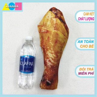Gối ôm 3D cho bé - Đùi Gà Tỏi 40cm - Hàng Loại 1 SX Việt Nam - An Toàn cho Bé!