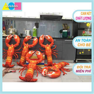 Gối ôm 3D Loại 1 , Tôm Hùm Bông 1m