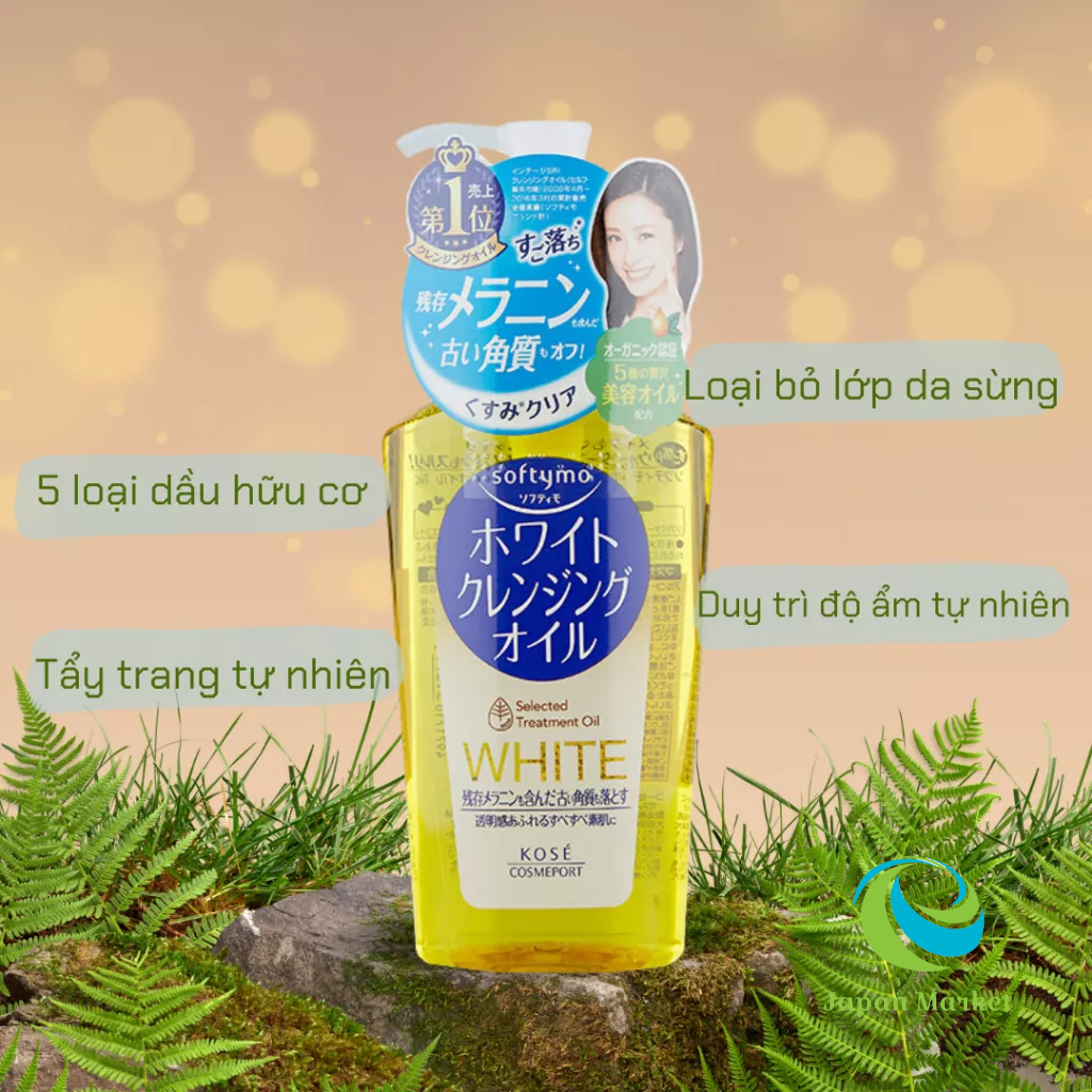 Dầu tẩy trang dưỡng trắng Kosé 230ml hàng nội địa Nhật Bản