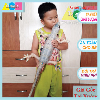 GỐI ÔM 3D THẰN LẰN NHỒI BÔNG KHỔNG LỒ 85CM