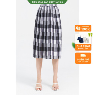 Chân Váy Xòe Xếp Ly Lamer L62L21H004