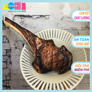 Gối ôm 3D Loại 1 , Sườn Bò Nướng 90cm