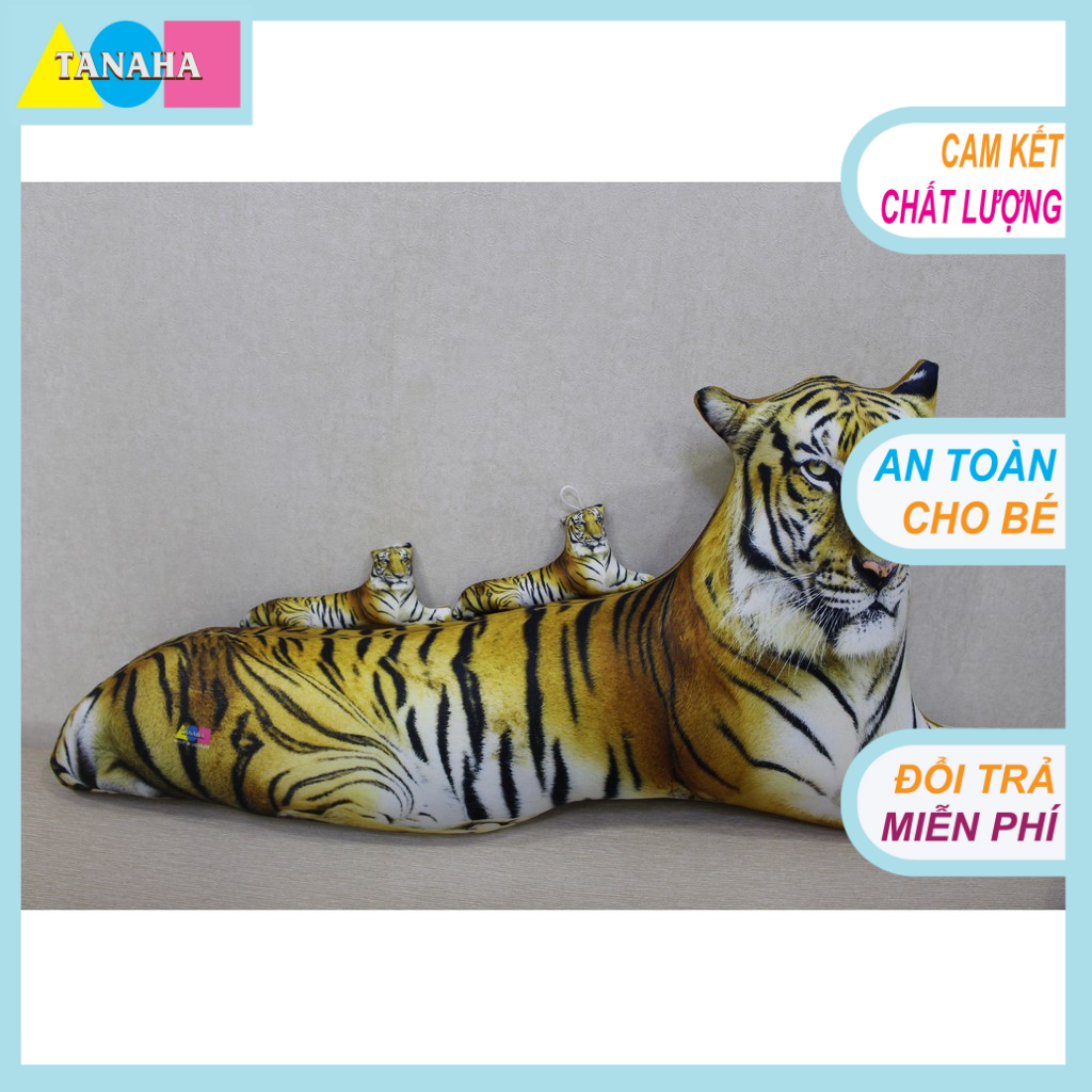 Gối 3D Con Hổ
