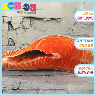 Gối ôm 3d loại 1 , khoanh cá hồi 80cm