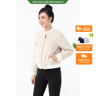 Áo Bomber Nữ Khóa Kéo Lamer L65W20T029