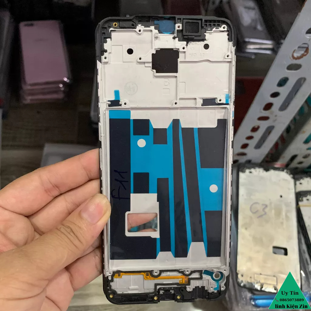 Sườn đỡ màn oppo F11 zin