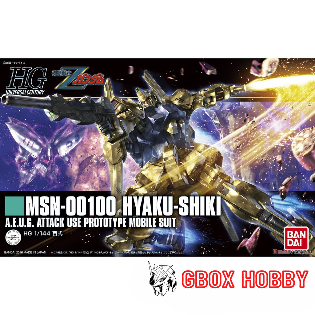 Gundam HG HYAKU-SHIKI HGUC Bandai 1/144 Mô hình nhựa lắp ráp