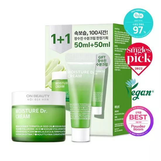 Kem dưỡng ẩm chuyên sâu 100h ISOI Moisture Dr.Cream 50ml