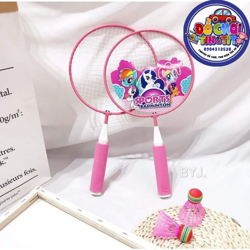 Vợt cầu lông loại nhỏ kèm quả cầu cho bé luyện thể thao TR87