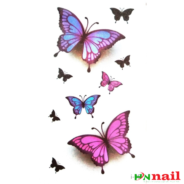Hình xăm Mẫu I kháng nước sử dụng tạm thời in dòng chữ tiếng anh nhỏ kéo dài 15 ngày Trang trí nail mi spa