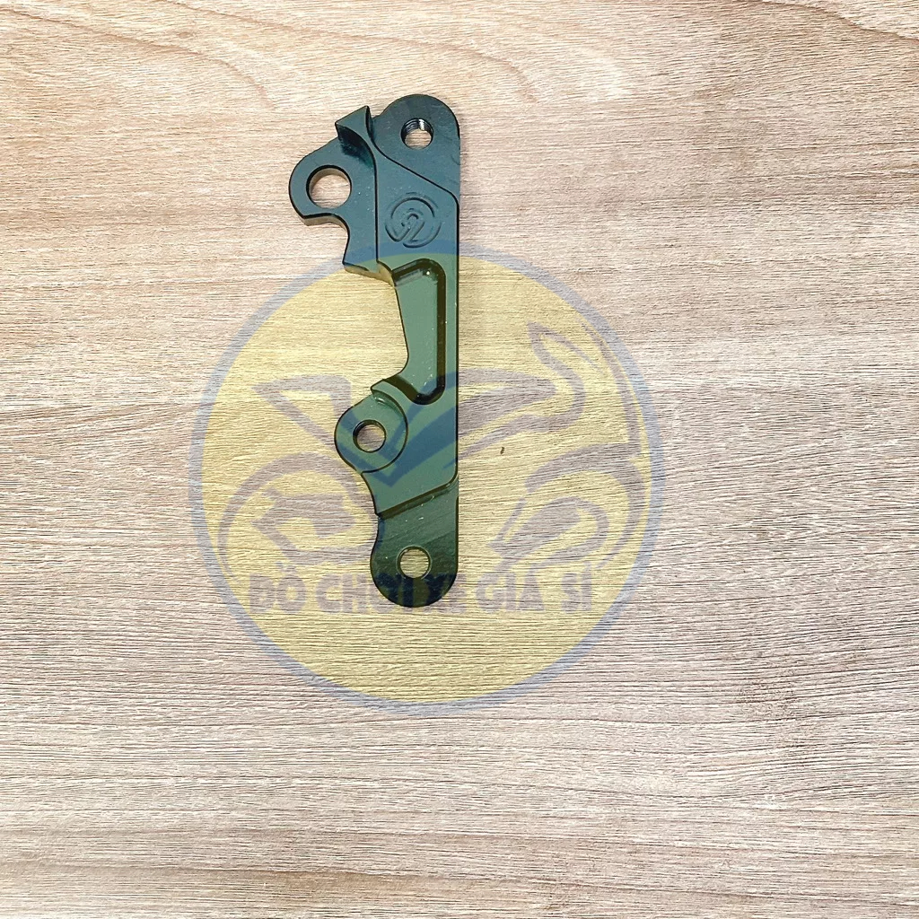 Pát trước Wave 110/Rsx/Future led  heo nissin thái đĩa 220mm màu đen, màu trắng CNC