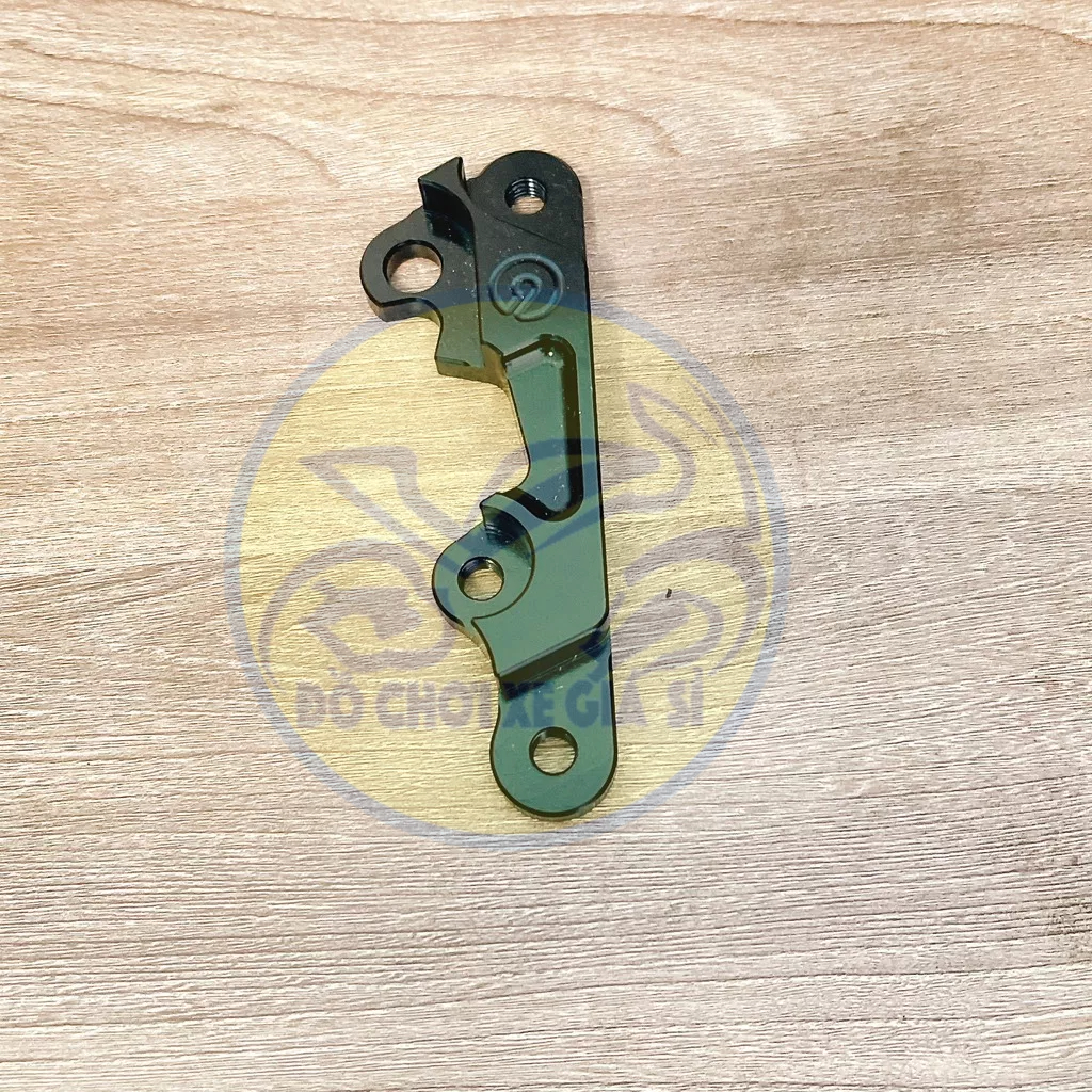 Pát trước Wave 110/Rsx/Future led  heo nissin thái đĩa 220mm màu đen, màu trắng CNC