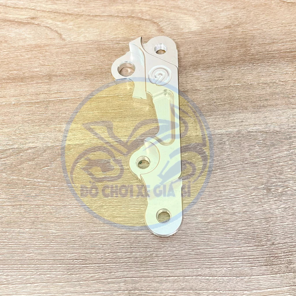 Pát trước Wave 110/Rsx/Future led  heo nissin thái đĩa 220mm màu đen, màu trắng CNC