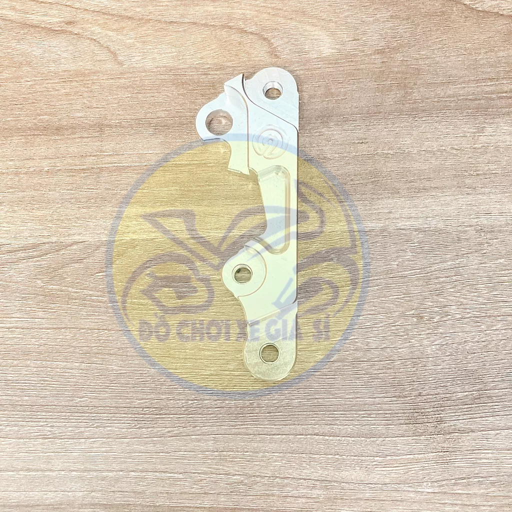 Pát trước Wave 110/Rsx/Future led  heo nissin thái đĩa 220mm màu đen, màu trắng CNC