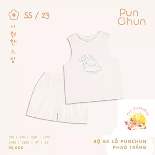 Punchun Bộ ba lỗ trẻ em SS2023D02