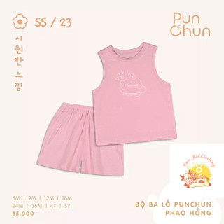 Punchun Bộ ba lỗ trẻ em SS2023D02