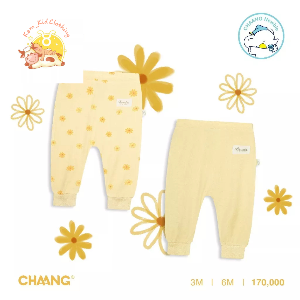 Chaang Set 2 quần sơ sinh Spring SS2023D03