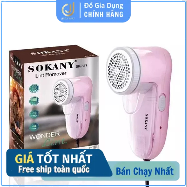 Máy cắt xù lông SOKANY SK877 dùng điện cắt siêu bén siêu bền tiện lợi