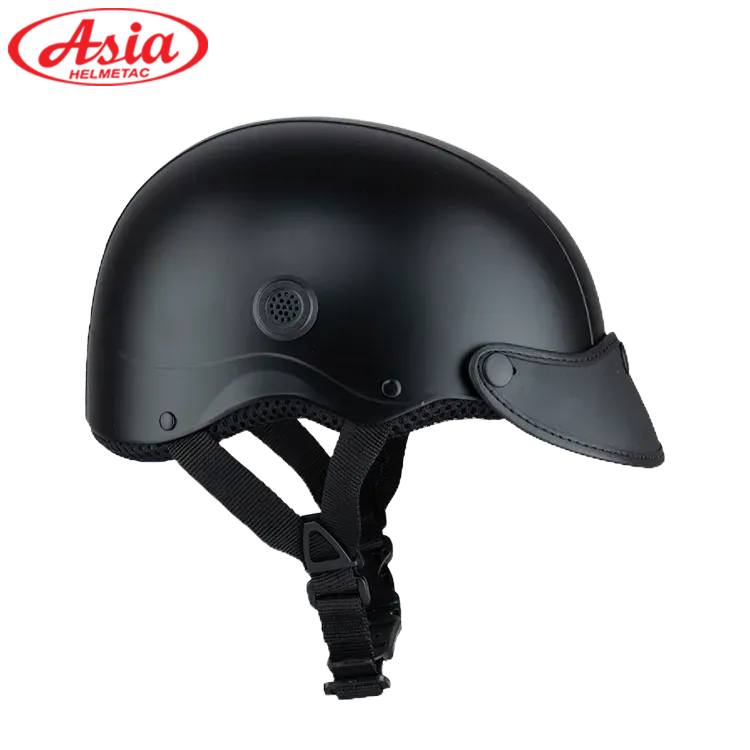 Mũ Bảo Hiểm nửa đầu- Asia MT-128B - Gọn nhẹ- tiện dụng- Hàng Chính Hãng, Bảo Hành 1 năm