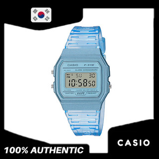 Đồng hồ casio nữ general f-91ws-2df bill hàn
