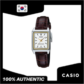 Đồng hồ nữ dây da chính hãng casio ltp-v007l-7e2udf bill hàn