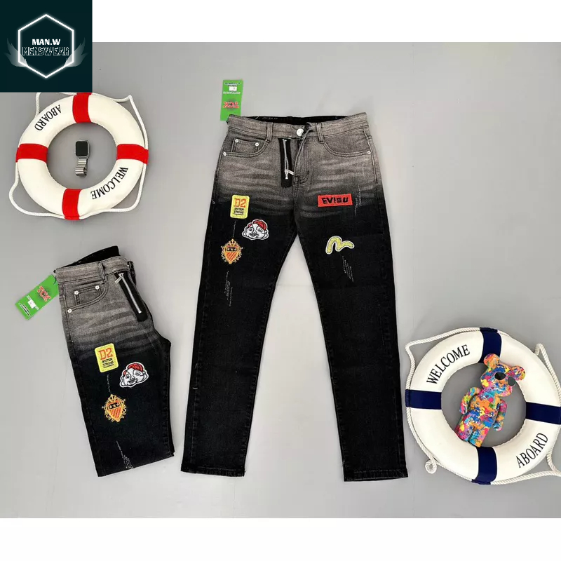 Quần Jean Nam Hàn Quốc Co Dãn 4 Chiều , Form Skinny