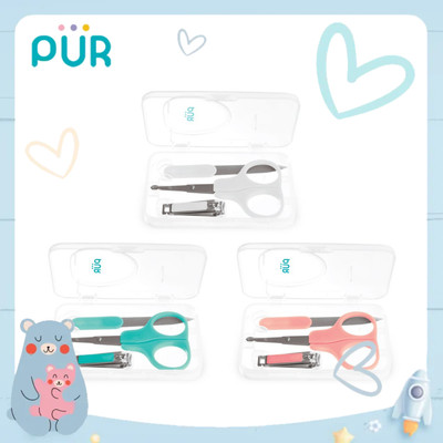 Bộ dụng cụ chăm sóc móng cho bé PUR