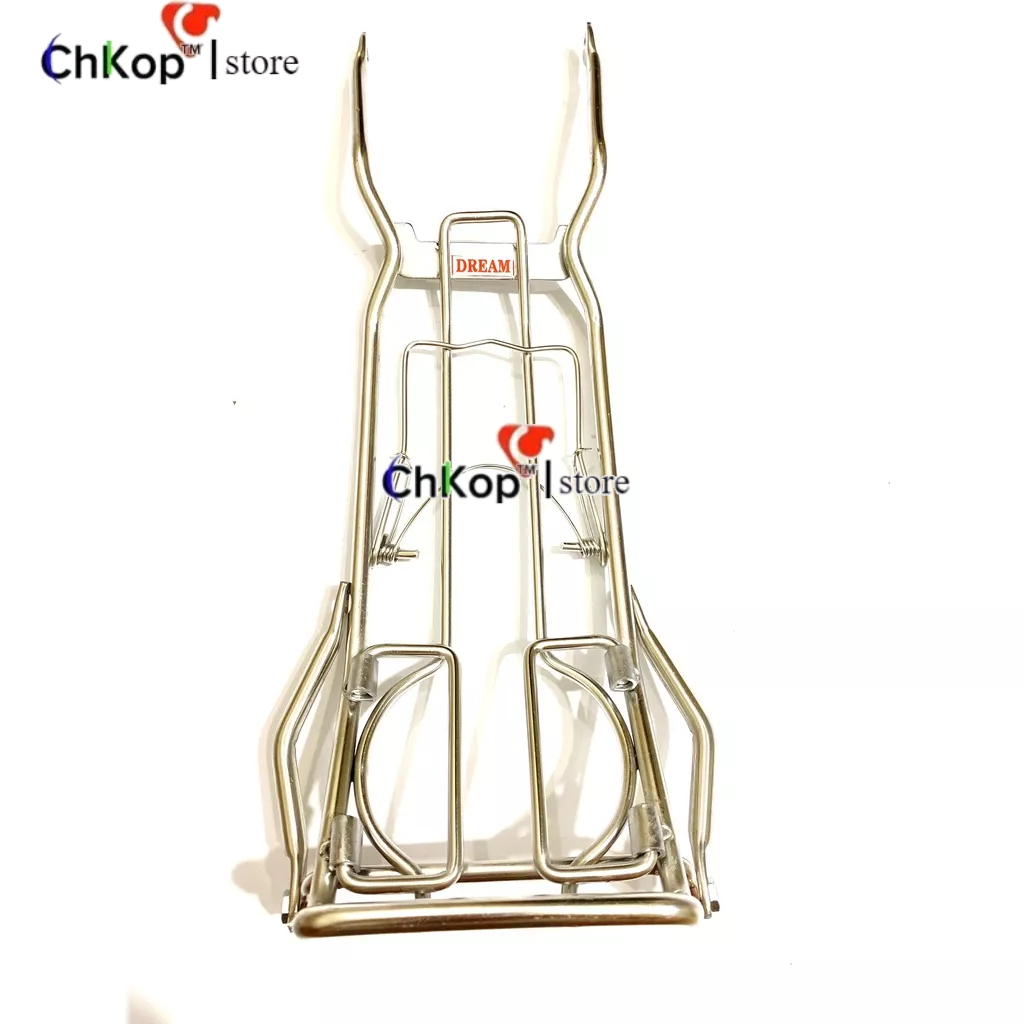 Baga giữa Inox 10 Ly Lắp Cho Xe Wave50cc-100-110-Dream, Jupeter V, Wave nhỏ, Thái Hàng Cam Kết CHắc CHắn