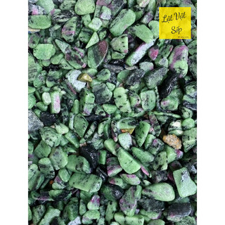 100g Vụn đá Zoisite - Ruby Nam Phi tự nhiên