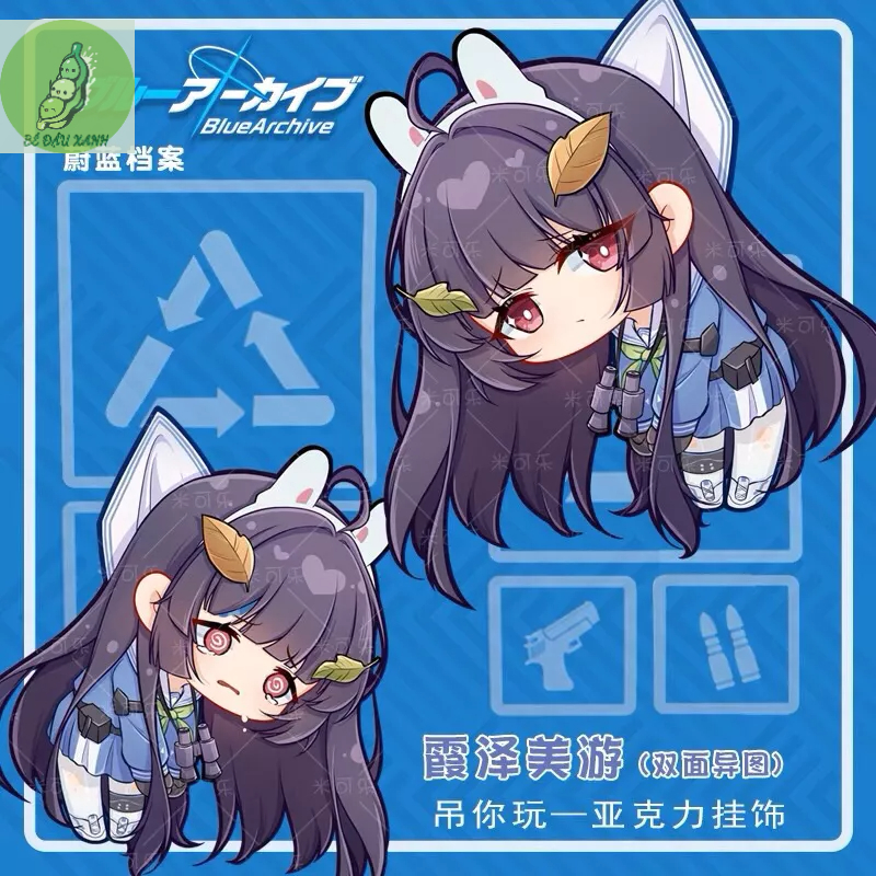 Móc khoá acrylic - game Blue archive nhân vật Kasumizawa
