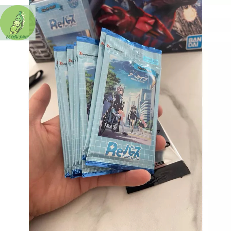 Thẻ bài rebirth for you - Gói 6 thẻ nhân phẩm BLUE ARCHIVE
