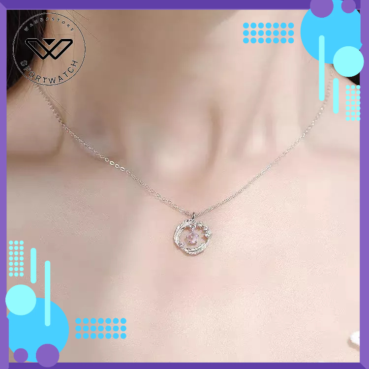 Dây chuyền phong linh mặt đá V16, phụ kiện thời trang hot