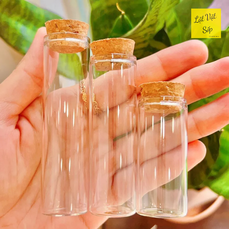 ❣️HOT❣️LỌ THỦY TINH TRƠN NÚT BẦN CAO CẤP ĐƯỜNG KÍNH 2.2CM DUNG TÍCH 10ML/15ML/20ML❣️ẢNH THẬT SHOP CHỤP❣️