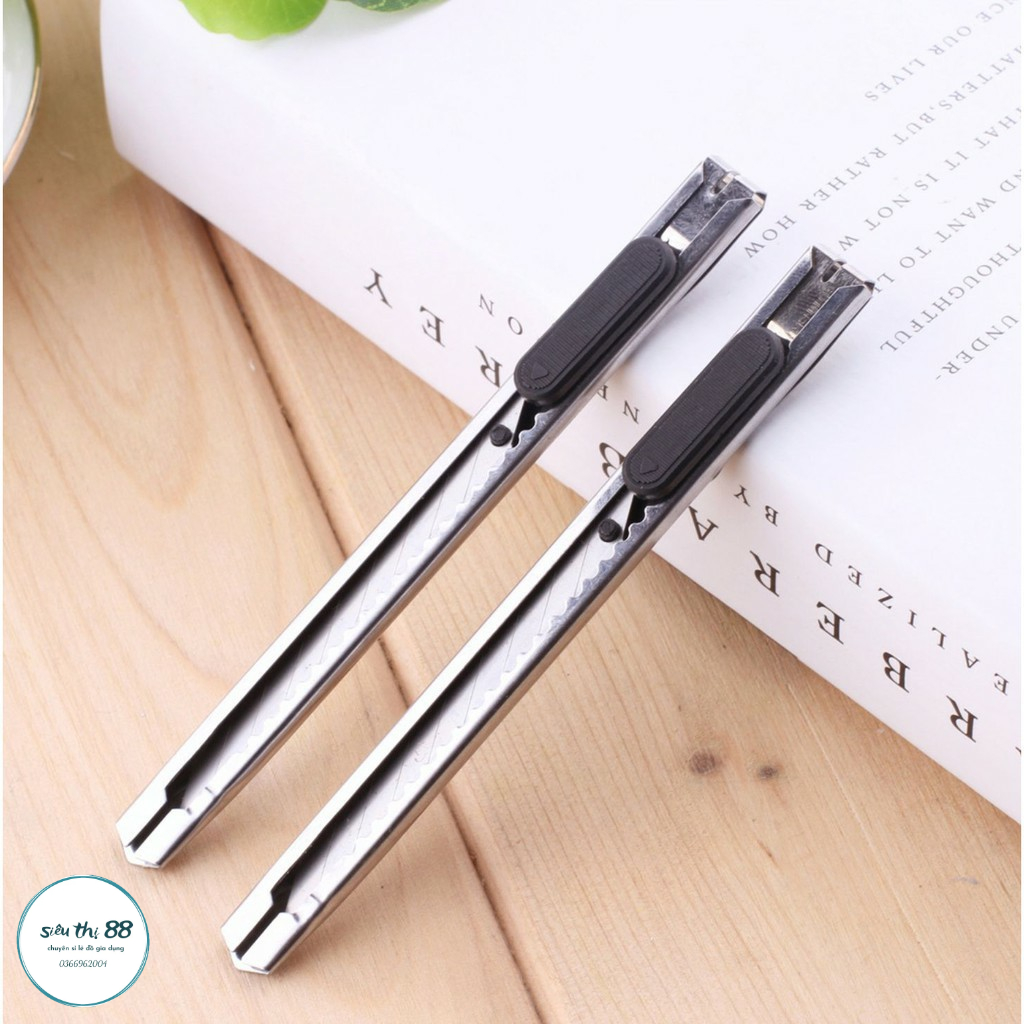 Dao Rọc Giấy Văn Phòng Bằng Inox Không Rỉ 88073