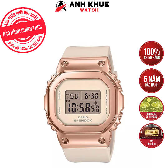 Đồng Hồ Casio Nữ G-Shock GM-S5600PG-4DR