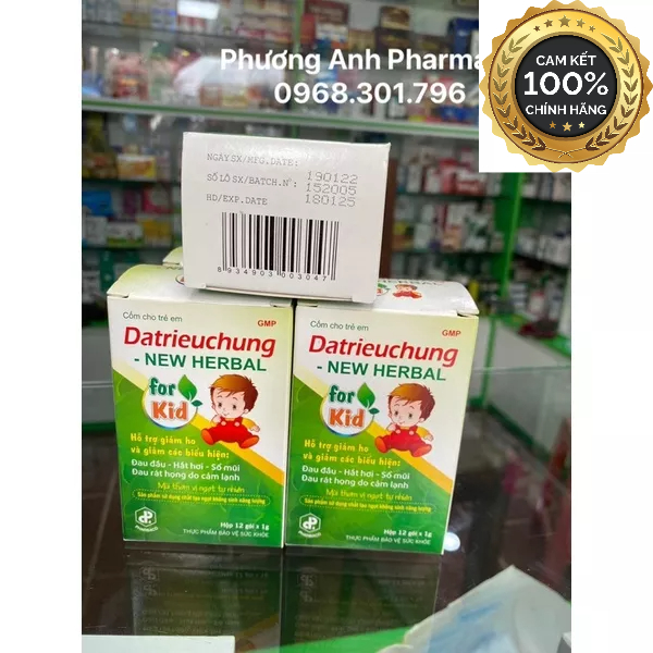 Đa Triệu Chứng - new herbal Hộp 12 gói