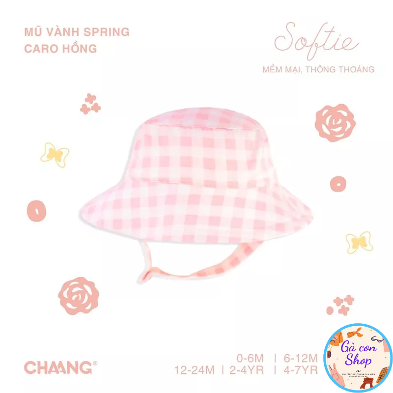 Mũ bé gái 6m-7y