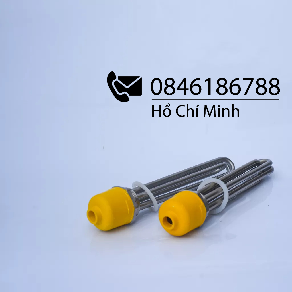 (LOẠI XỊN)Điện trở phi 59 công suất 6kw , 9kw, 12kw điện áp 220V,380V dùng để đun dầu, đun nước chất liệu inox 304
