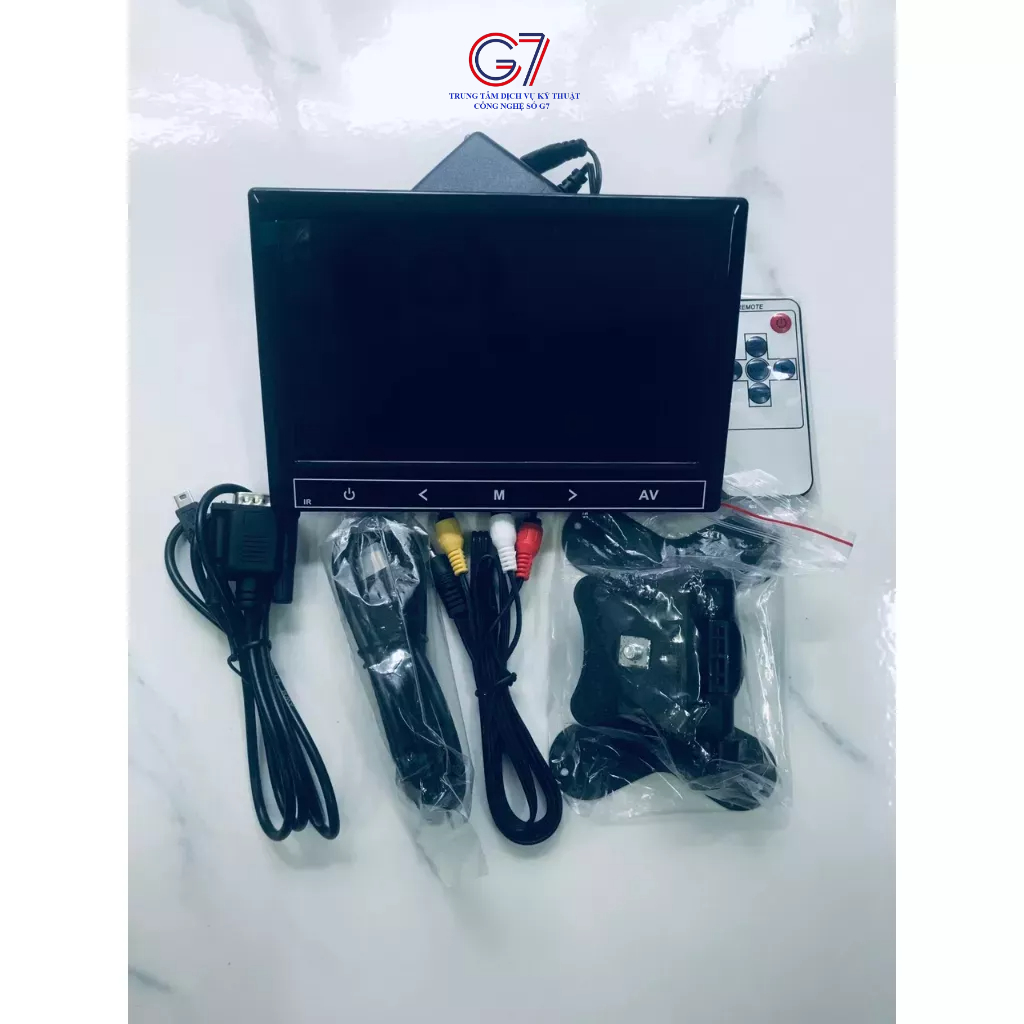 Màn hình test camera quan sát 7 inches HD 1024P có HDMI, VGA & AV