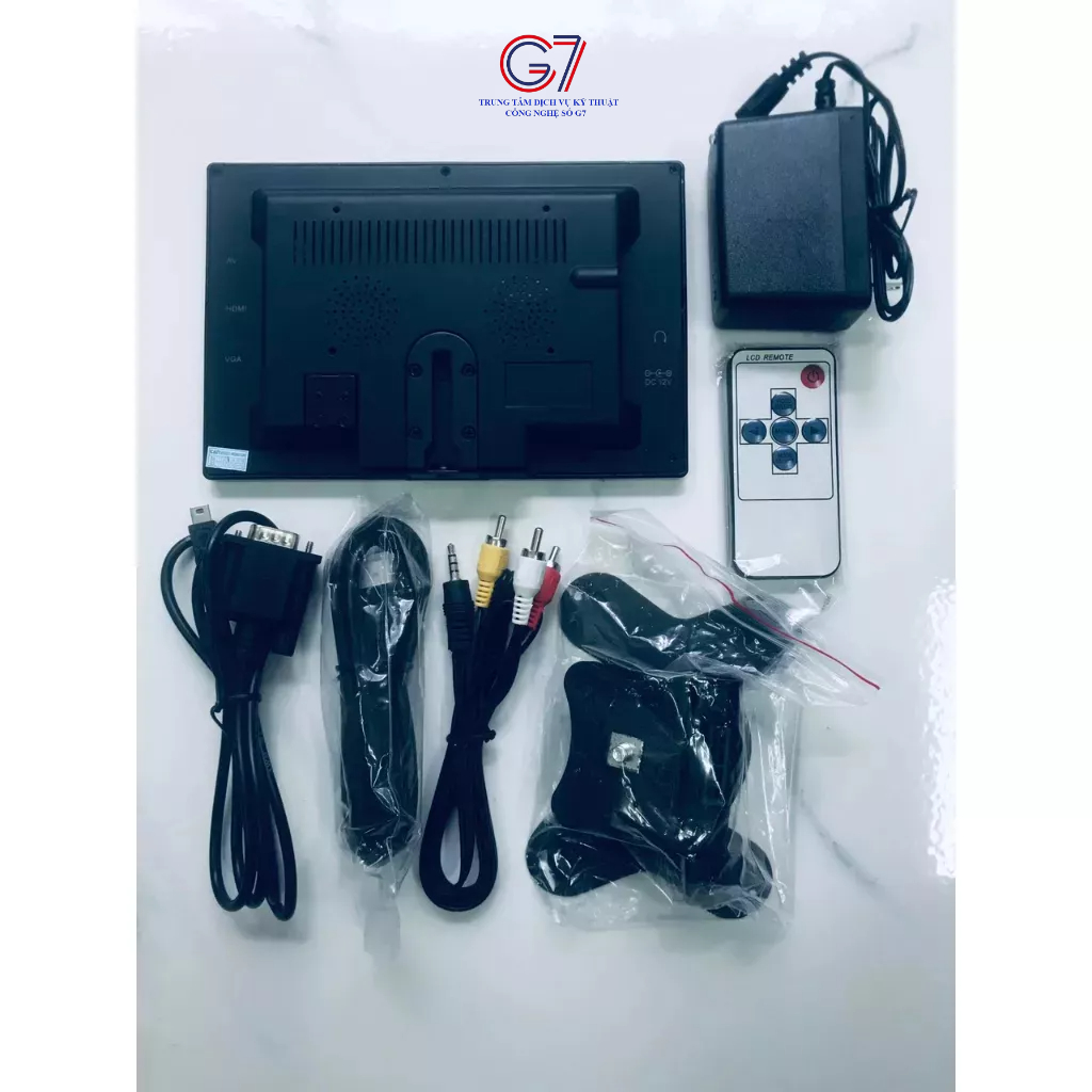 Màn hình test camera quan sát 7 inches HD 1024P có HDMI, VGA & AV