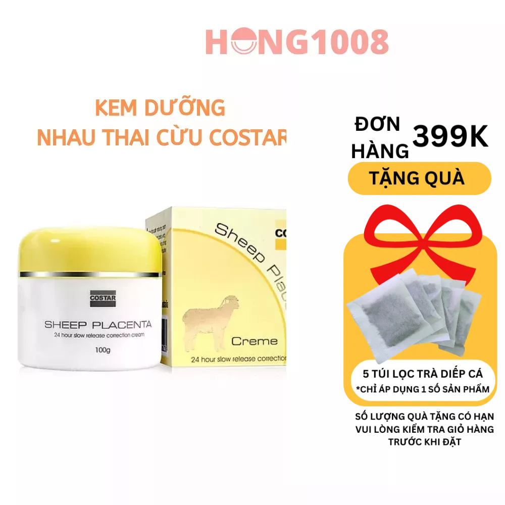 Kem Dưỡng Nhau Thai Cừu Sheep Placenta Creme Costar Úc 100g