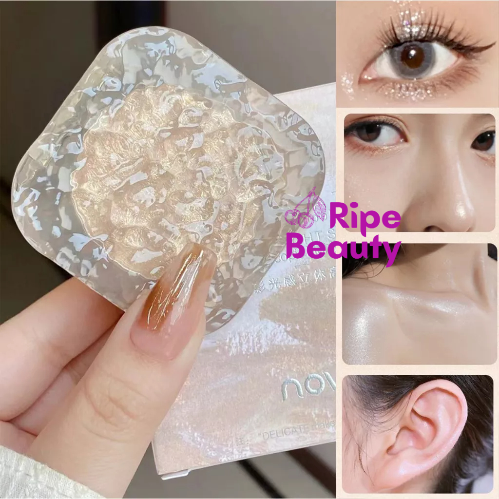 Phấn Bắt Sáng Novo Pha Lê Trang Điểm 3D Làm Nổi Bật Làn Da