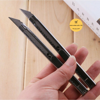 Dao Dọc Giấy Văn Phòng Bằng Inox Sắc Bén Cao Cấp Màu Sắc Tối Giản 88073 GIAOHÀNGSIÊUTỐC88
