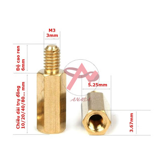 Cọc Đồng Phi 3mm Đực Cái Các Loại