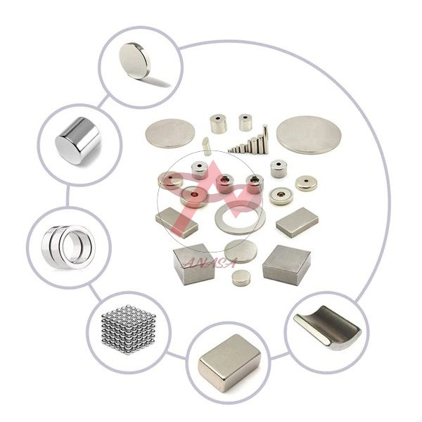 Nam Châm Chữ Nhật 30x15x5mm