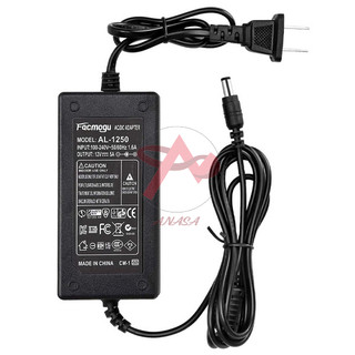 Nguồn Adapter 12V 5A Jack DC 5.5x2.1mm Nguồn Lắp Camera Wifi Led Quảng Cáo Vỏ Nhựa Có Đèn Báo
