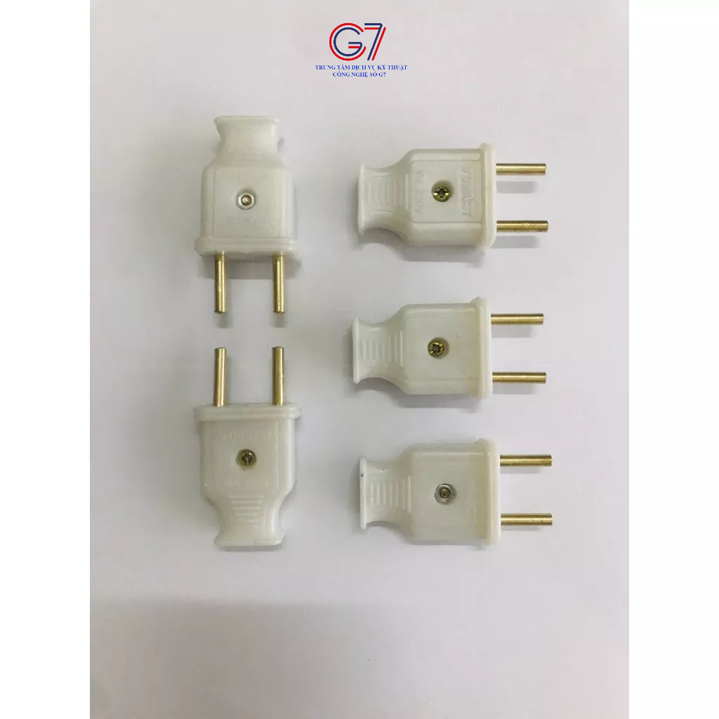 Phích cắm dương, Phích âm có dây - 250V 10A, loại tốt