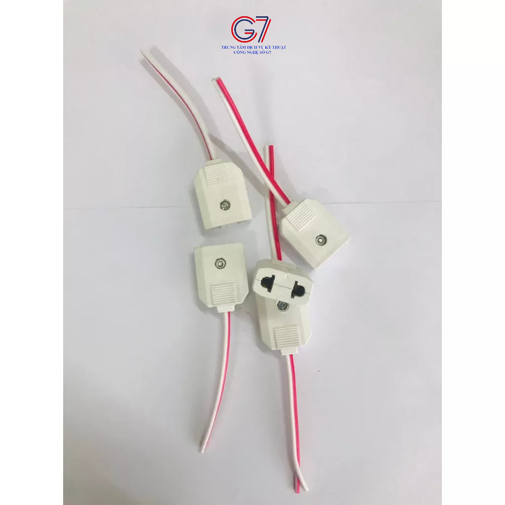 Phích cắm dương, Phích âm có dây - 250V 10A, loại tốt