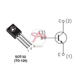 Transistor D882 TO-126 30V 3A NPN