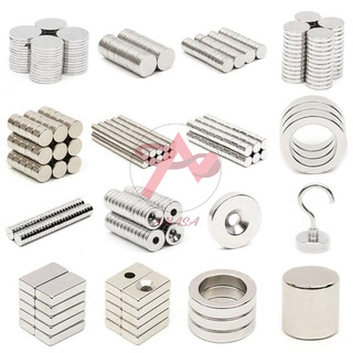 Nam Châm Tròn 15x1mm (1 viên), Nam Châm Đất Hiếm
